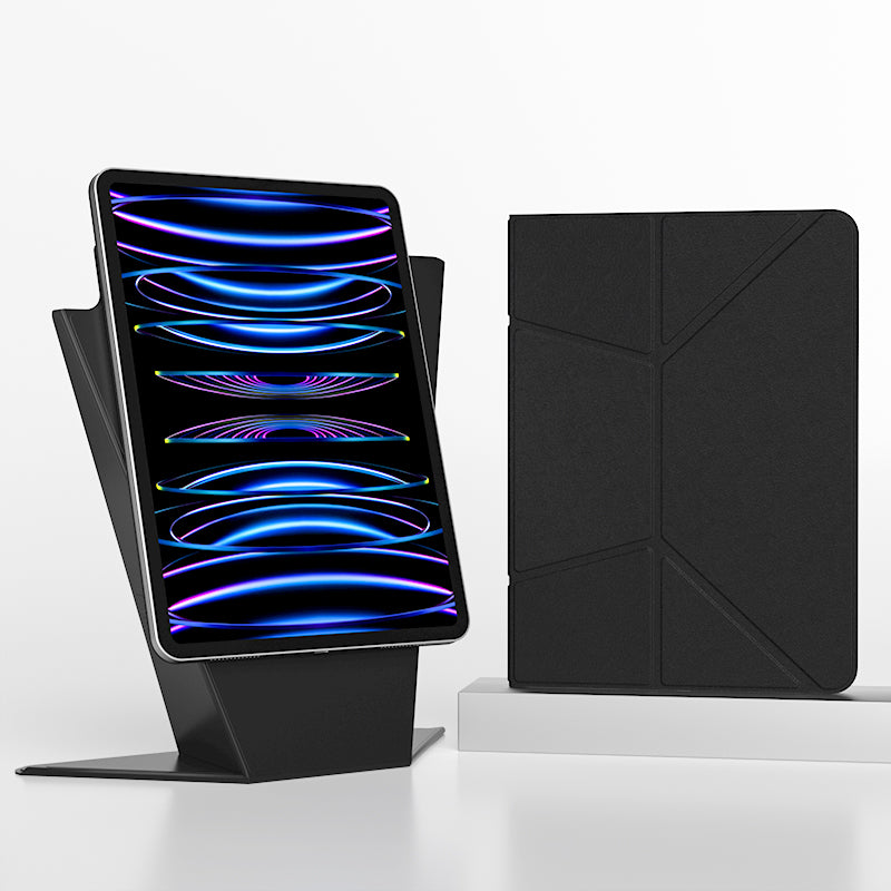 MagStand Sleek iPad Cover with Folding Kickstand & Auto Wake