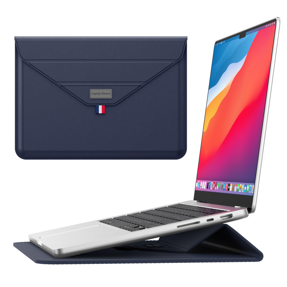 UltraSlim Laptop Sleeve with Triangle Support Stand