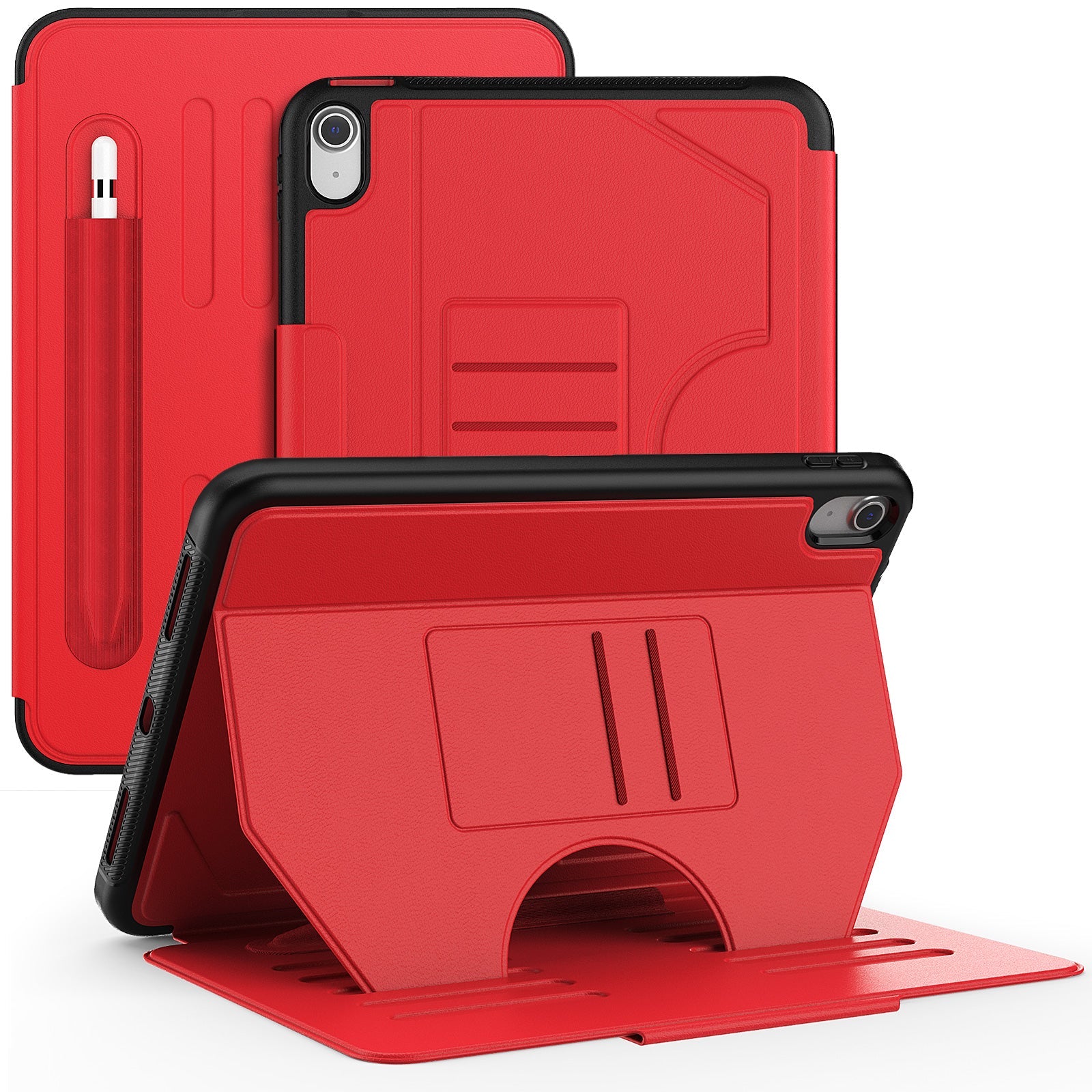 AirFlow Pro iPad Case with Adjustable Kickstand & Pencil Holder