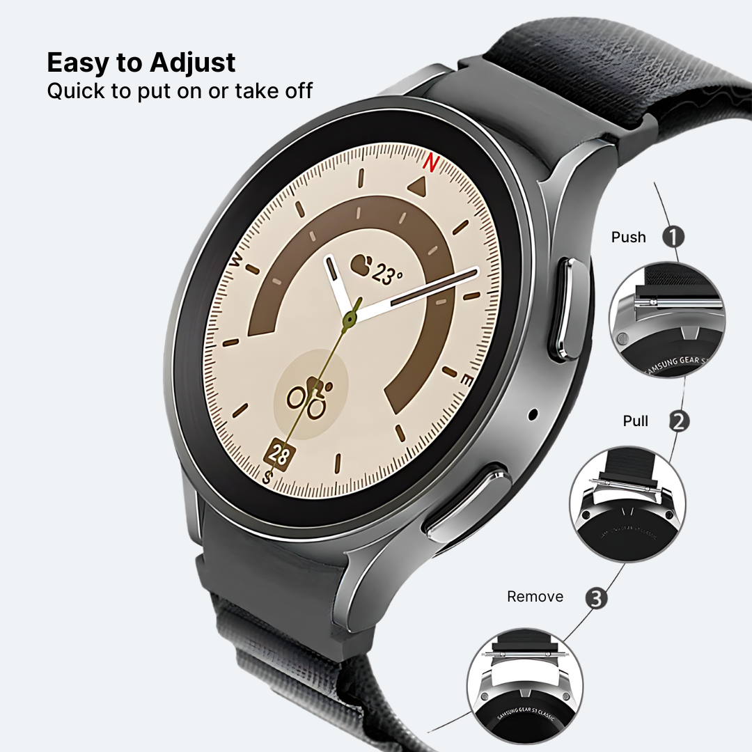 Samsung Galaxy Watch Nylon Loop Band