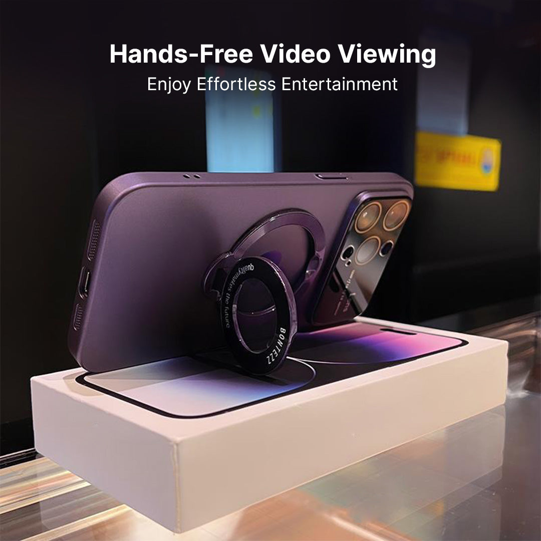 Kickstand Grip Matte iPhone Case