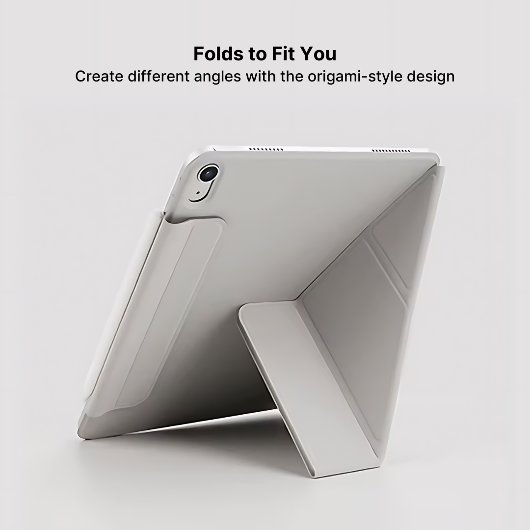 iPad Y-Folding Case with Strong Magnetic Hold