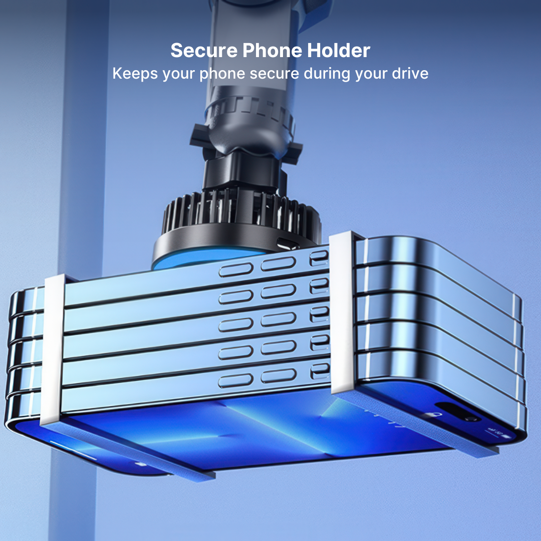 15W Fast Charge Magnetic Car Charger with Ice Cooling