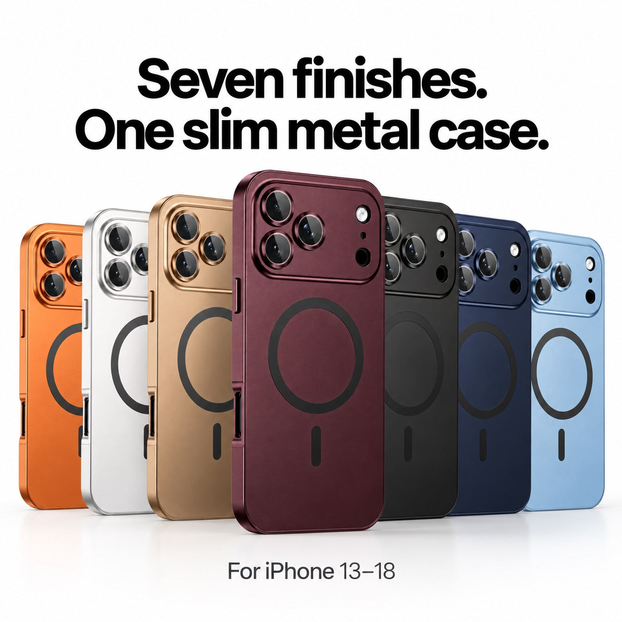 iPhone Metal Case with Camera Guard