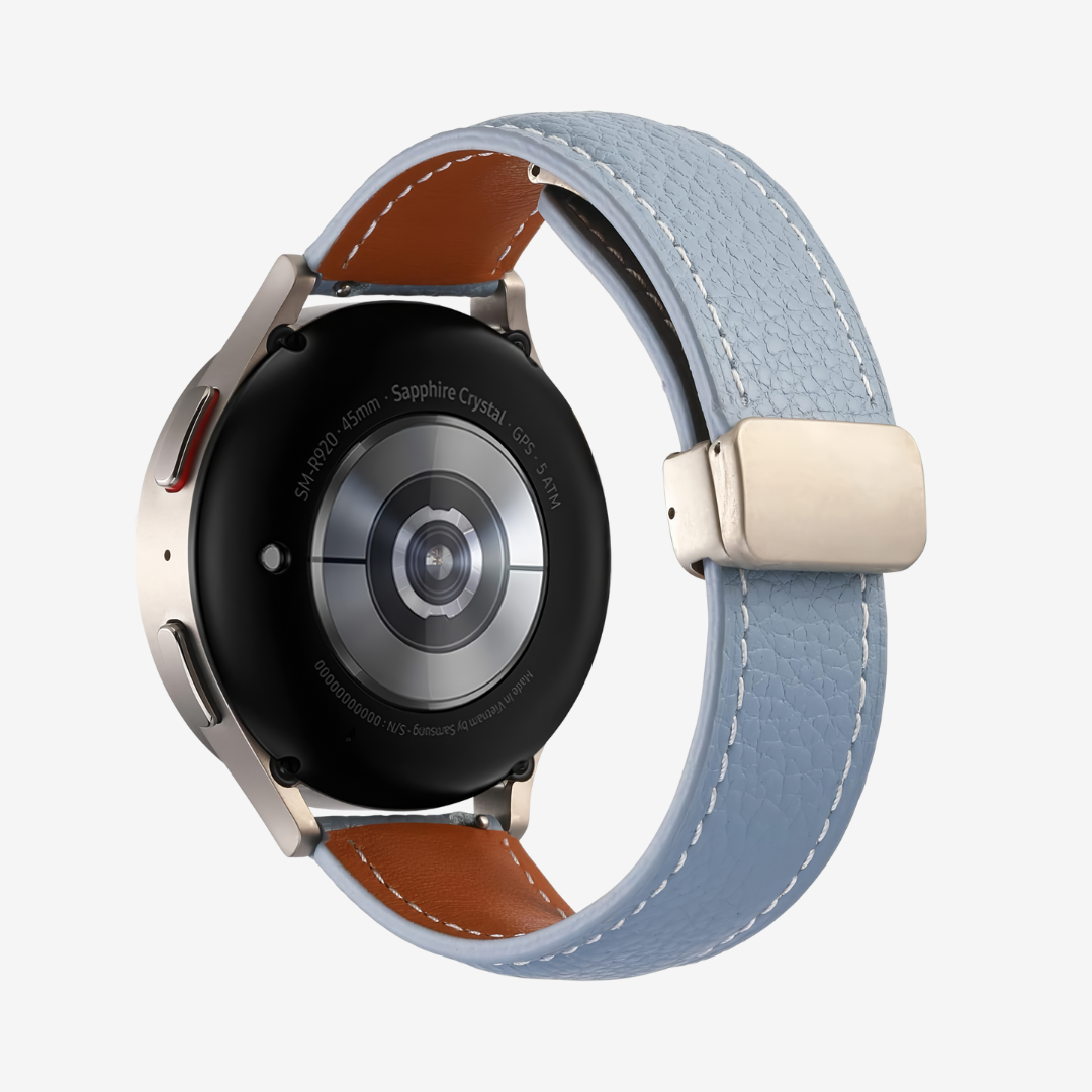Classic Magnetic Leather Strap for Samsung Watch
