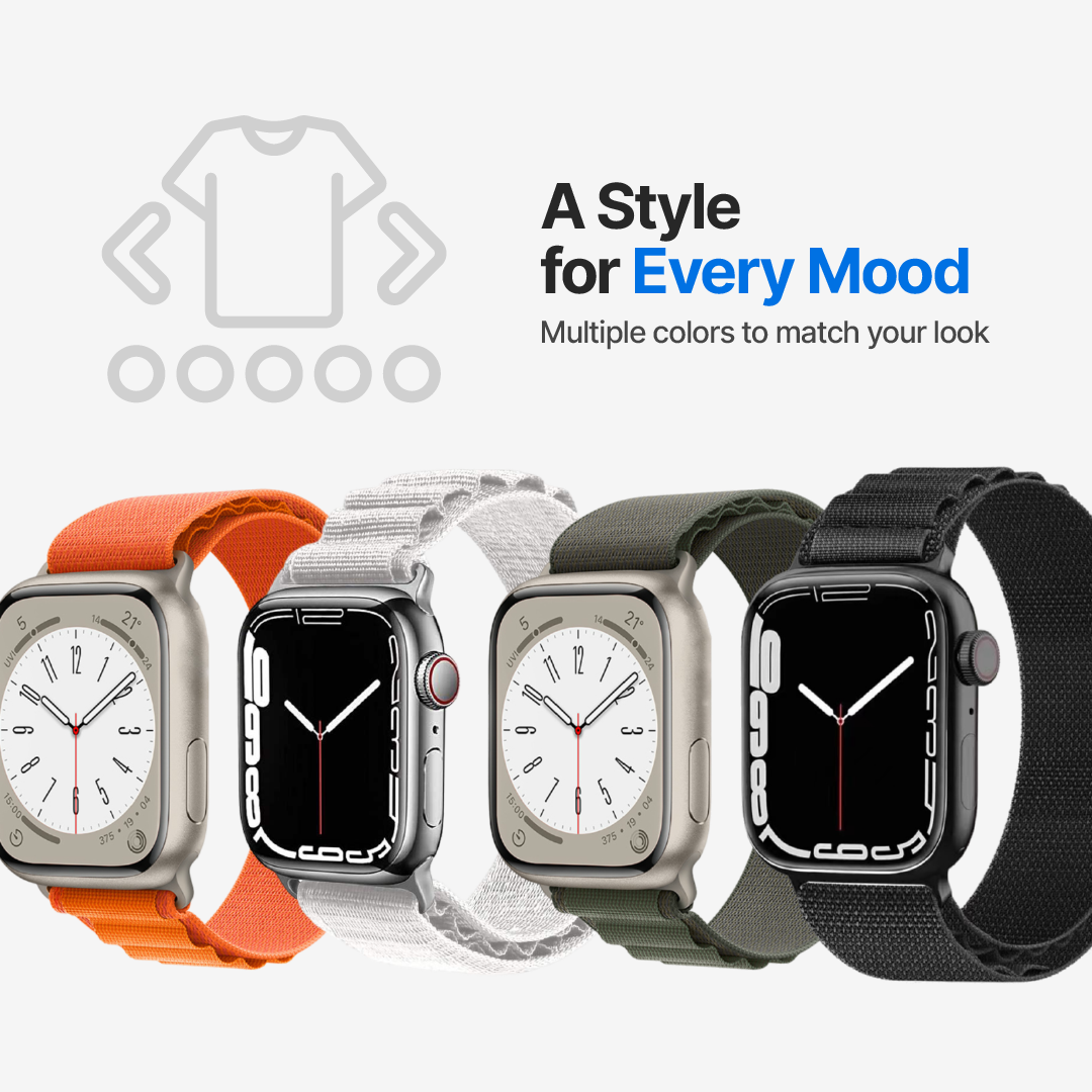 Evo Nylon Loop Apple Watch Band