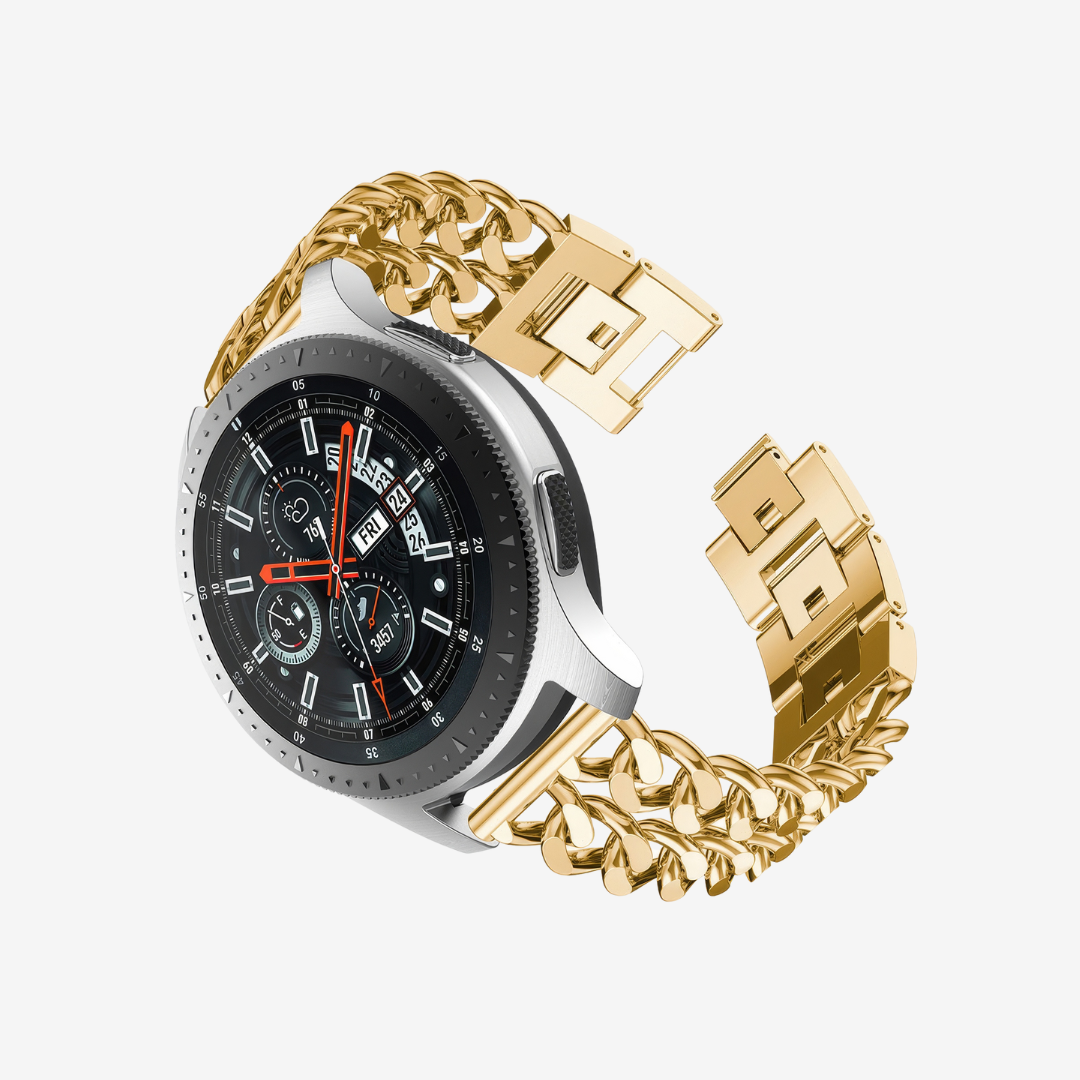 Stainless Steel Chain Link Strap for Samsung Watch