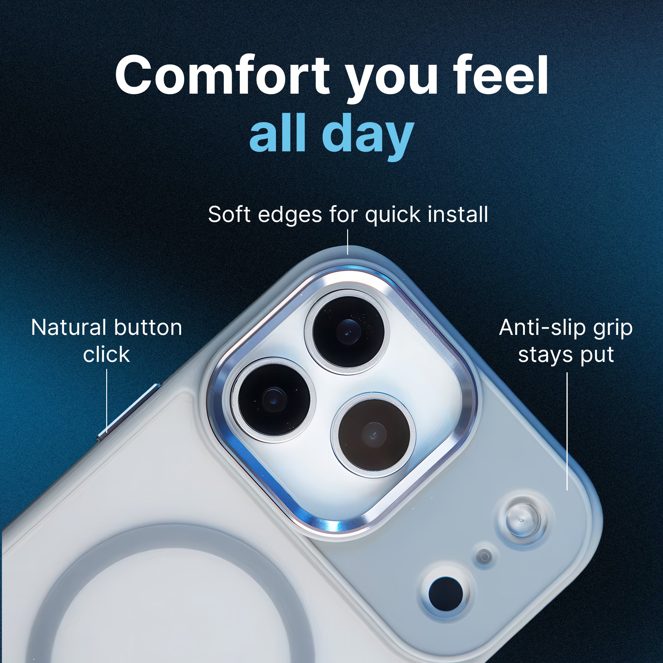 Matte MagSafe Compatible iPhone 17 Case