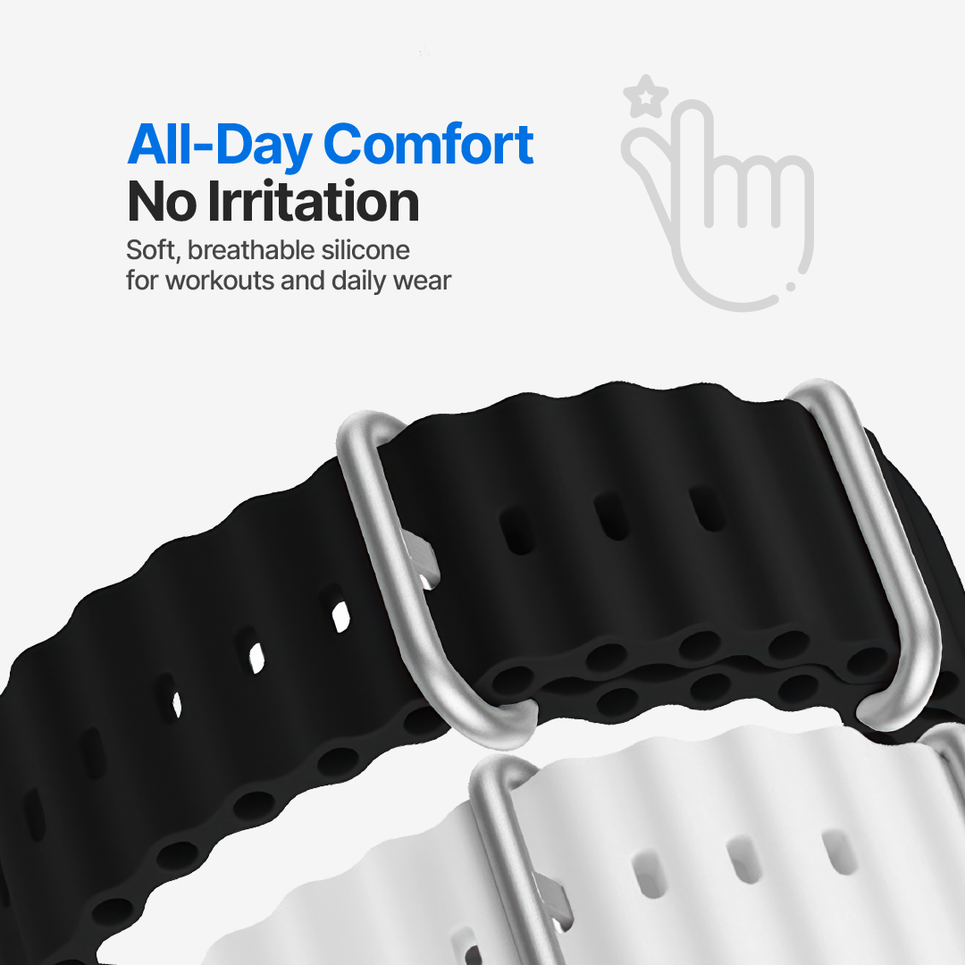 Silicone Travel Apple Watch Band