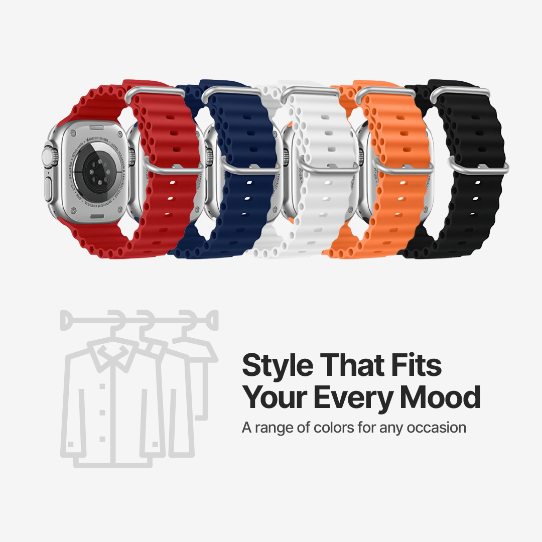 Silicone Travel Apple Watch Band