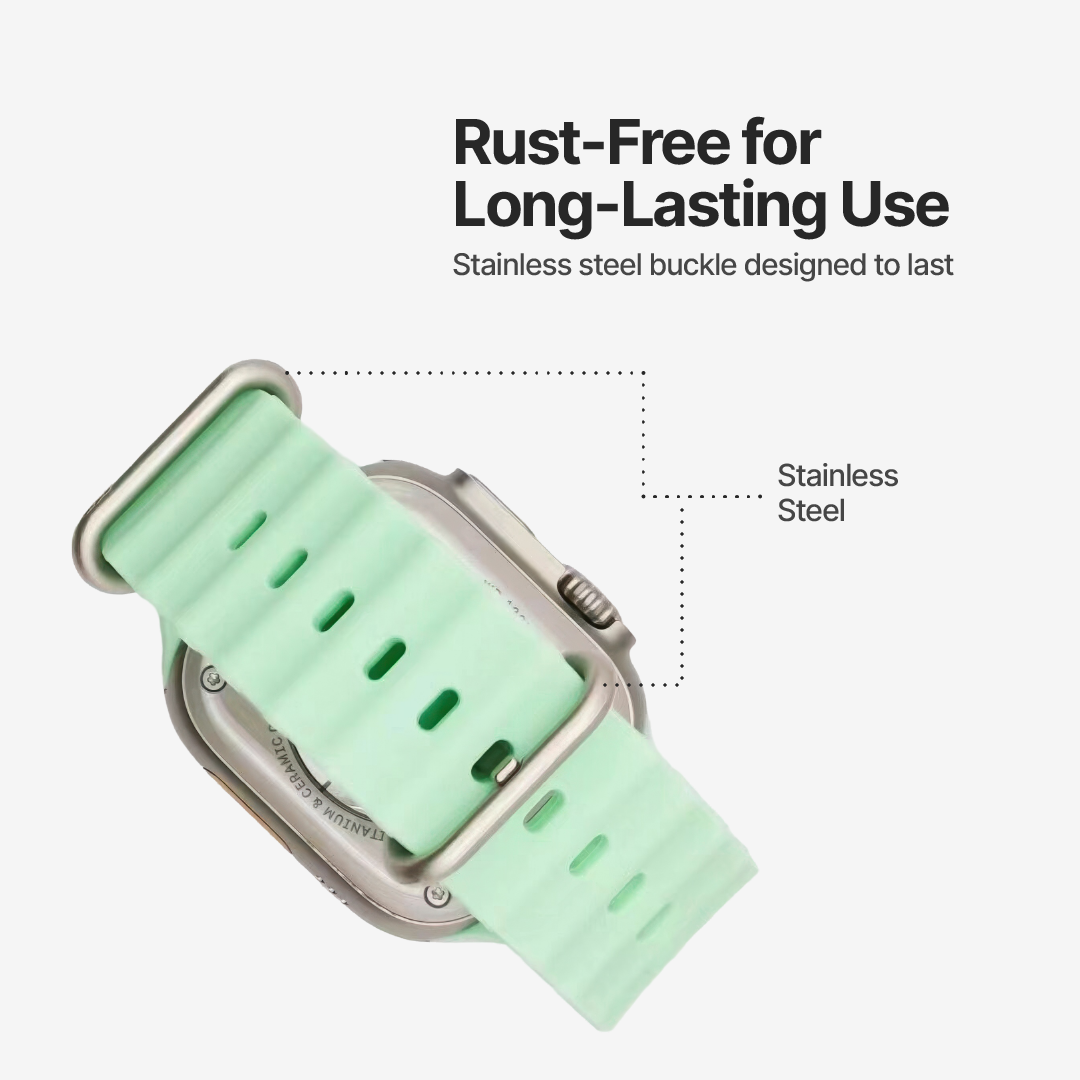 Silicone Travel Apple Watch Band