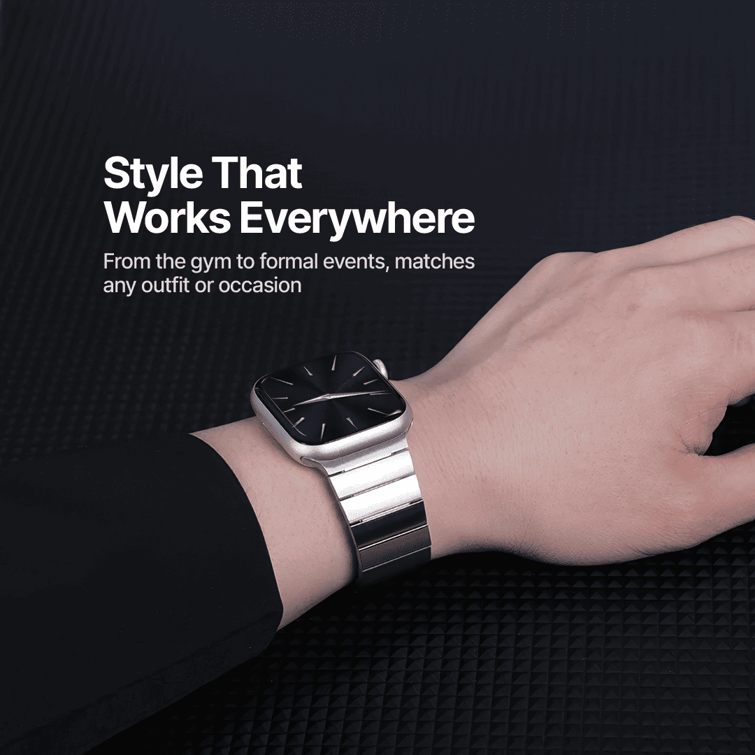 UltraSlim Titanium Pro Band for Apple Watch