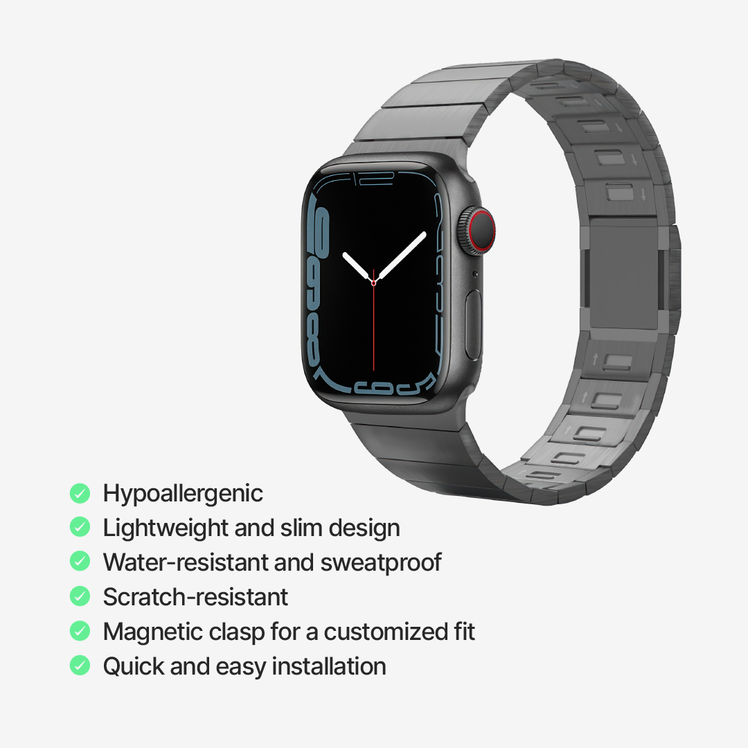 UltraSlim Titanium Pro Band for Apple Watch