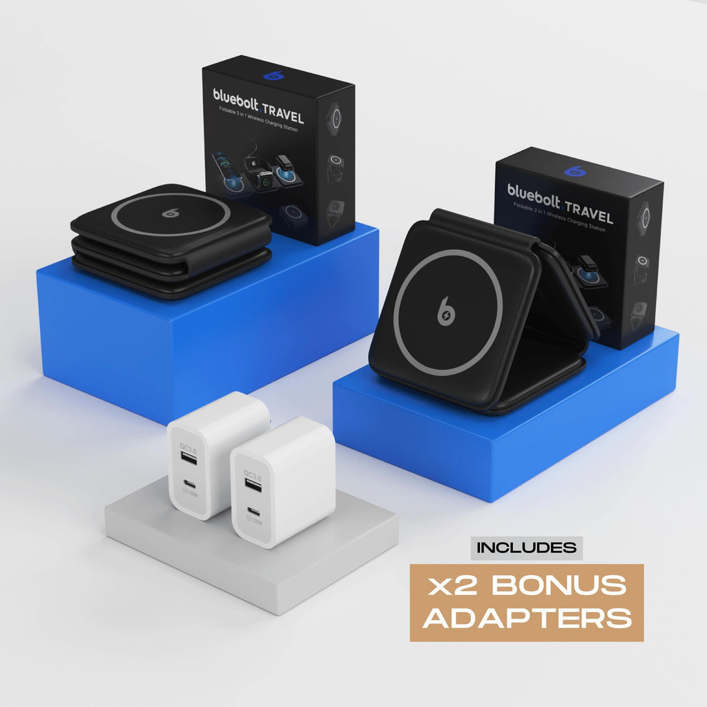 Foldable 3 in 1 Charging Station Double Bundle